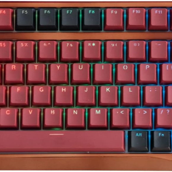 Taiahiro Retro Mechanical Bluetooth Keyboard - Model: 980-BLU-GOL - Picture 1 of 4